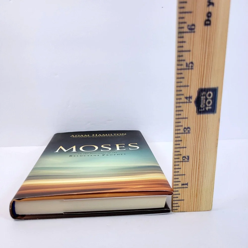 Moses Reluctant Prophet Hardcover Book Adam Hamilton Christian Moses Biography